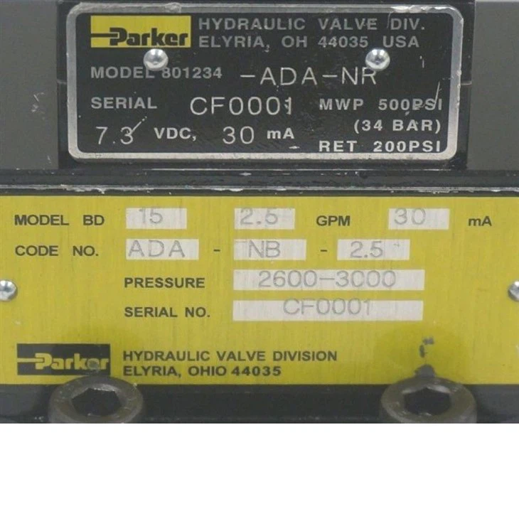 Parker Servo Proportional Valve - Image 6