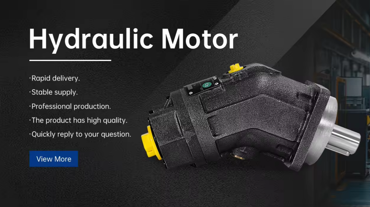 Hydraulic Pump Motor Working in an Industrial System