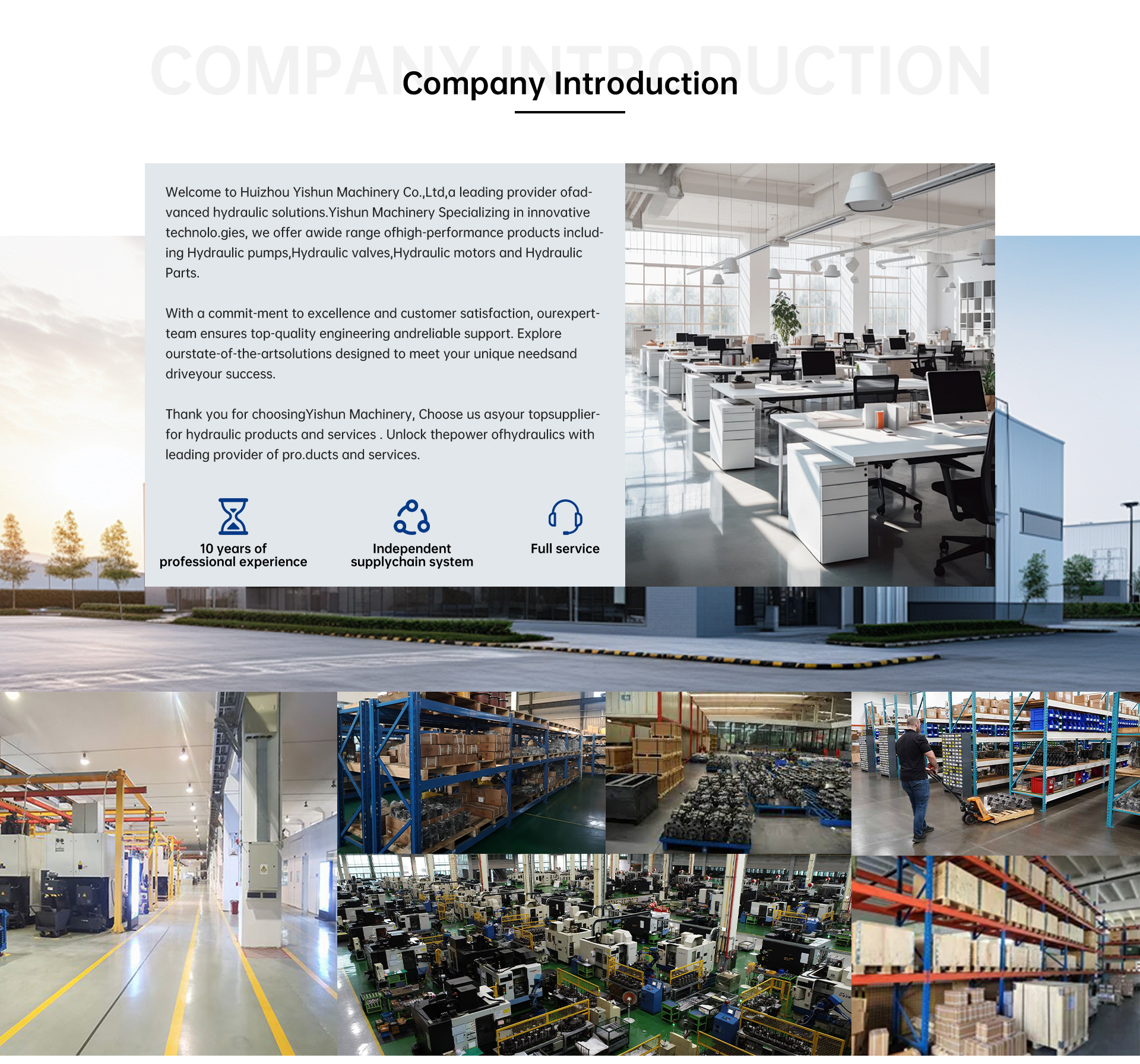 YsHydraulic - hydraulic pumps & industrial parts supplier