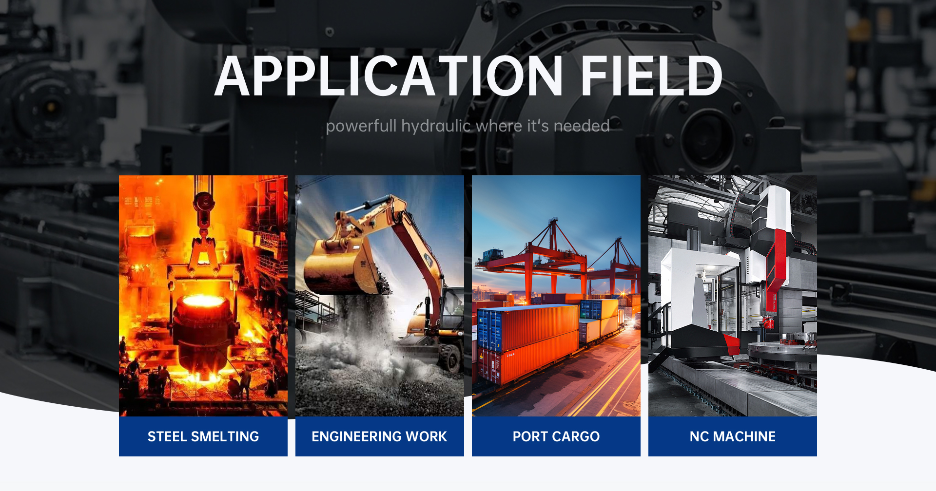 Hydraulic Equipment in Industrial Machinery