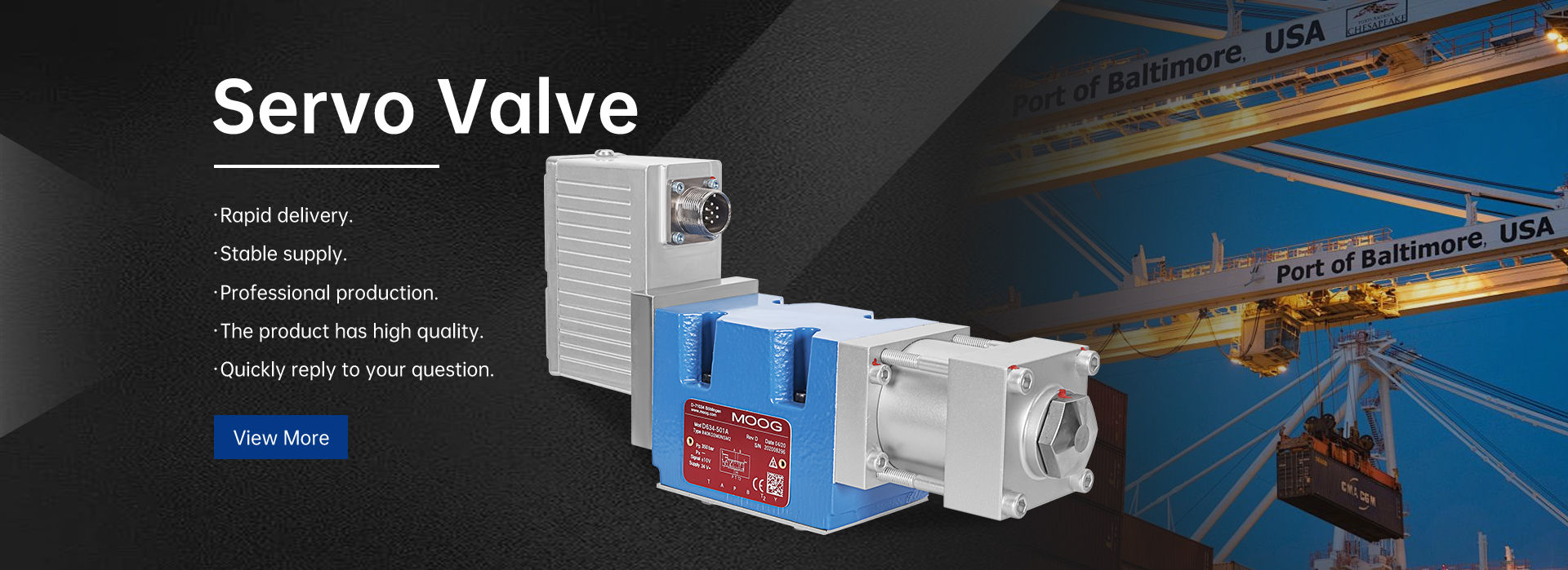 YsHydraulic Servo Valve for Industrial Machinery