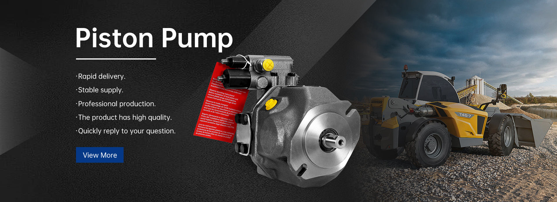 YsHydraulic Pump in Industrial Machinery