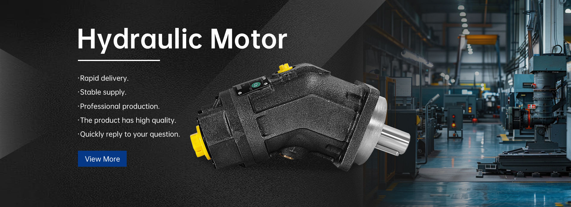 YsHydraulic Motor in Industrial Machinery