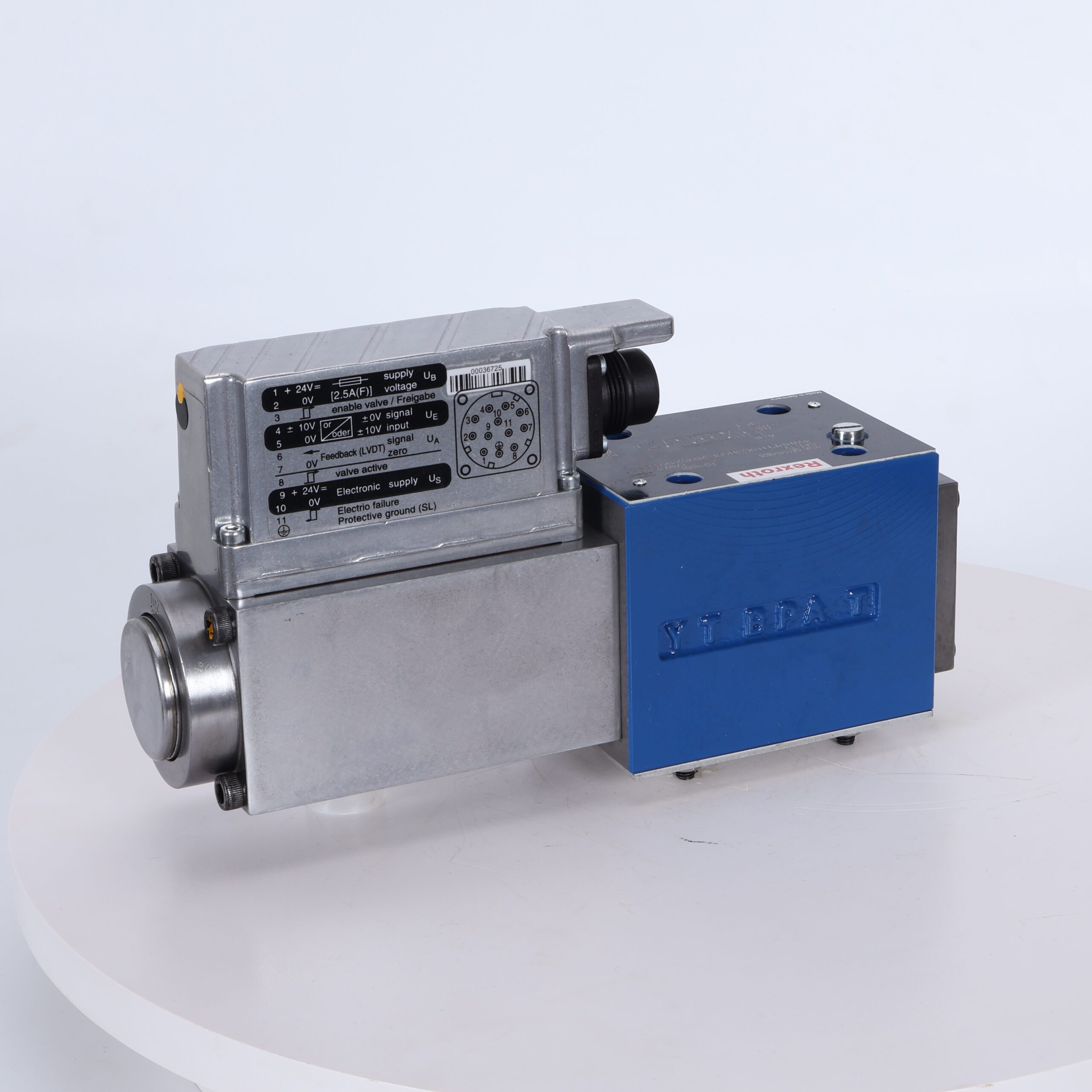 Rexroth 4WRPEH10 High-Response Servo Valve Rexroth 4WRPEH10 Servo Valve Front View