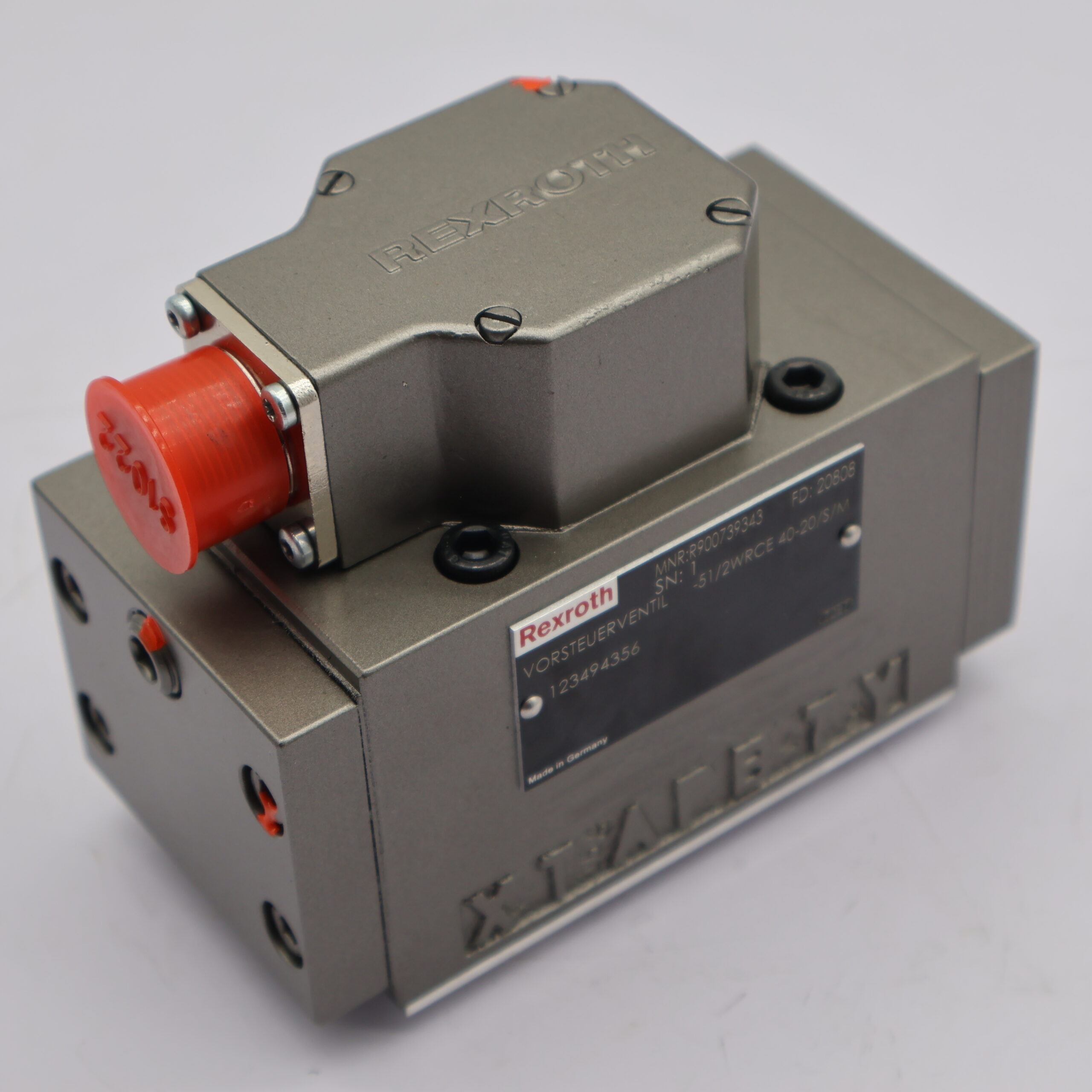 Bosch Rexroth 4WSE2EM-10 High-Performance Servo Valve Bosch Rexroth 4WSE2EM-10 Directional Servo Valve