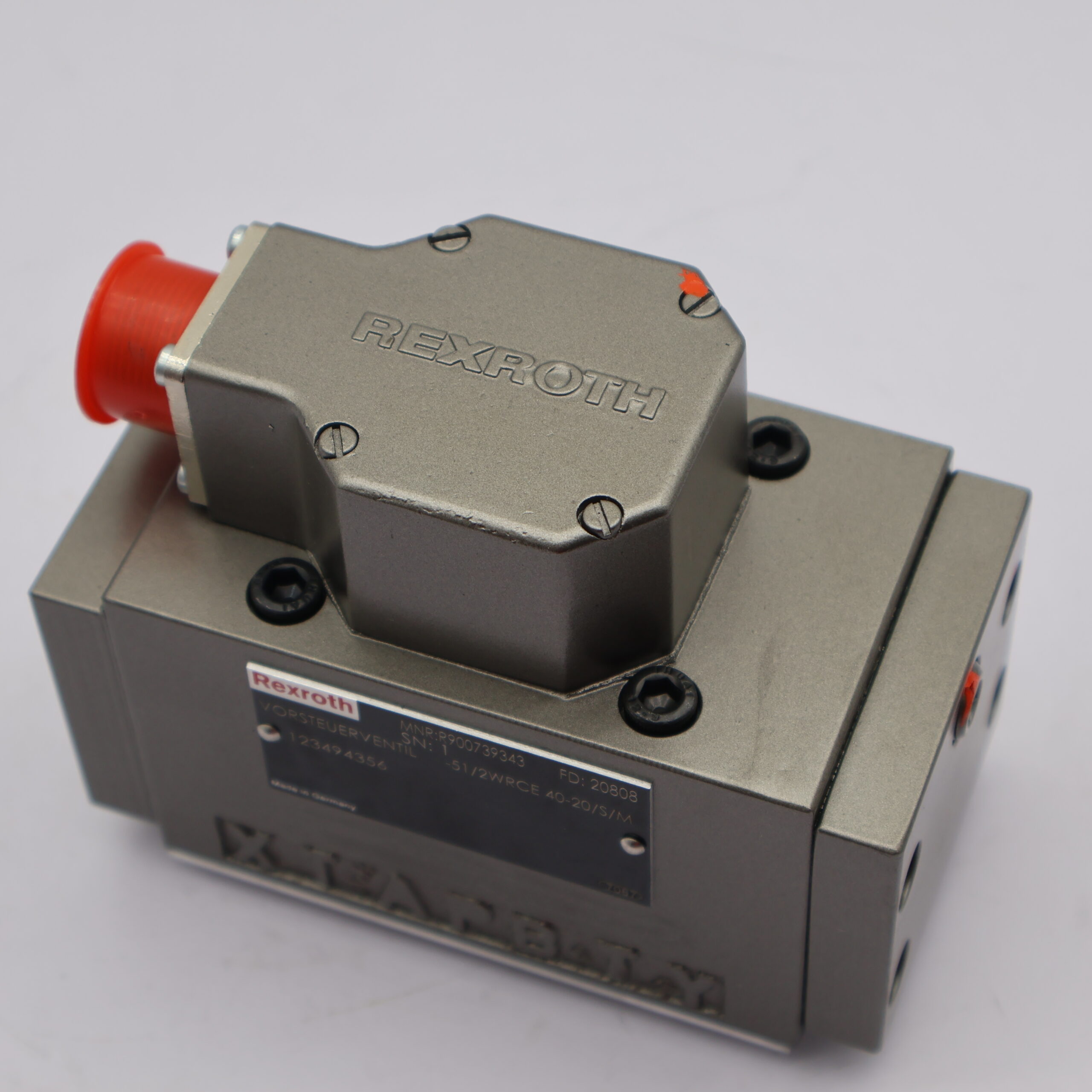 Rexroth 4WSE2EM-10 Electro-Hydraulic Servo Valve