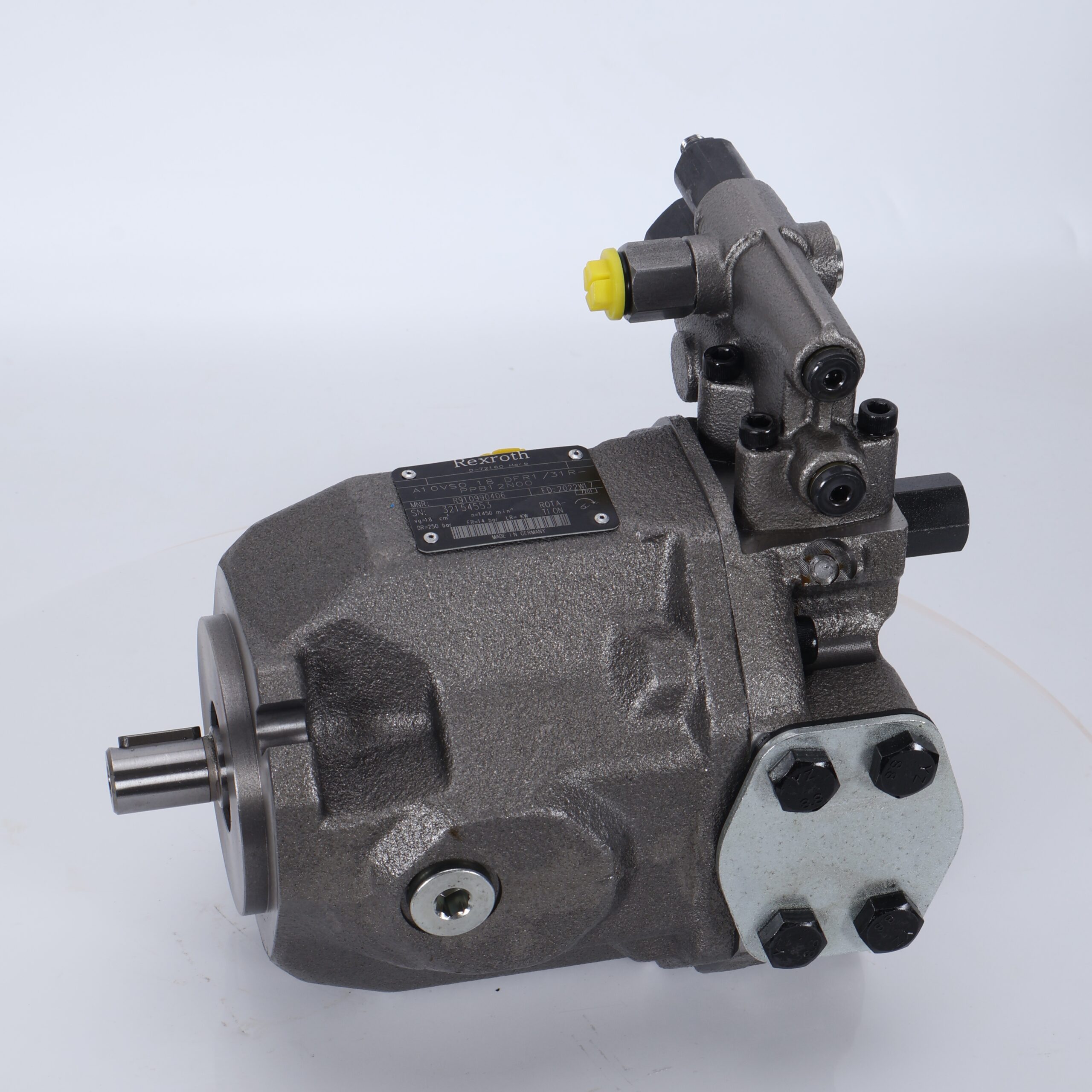 Rexroth A10VSO-18 Variable Displacement Axial Piston Pump Bosch Rexroth A10VSO-18 high-efficiency hydraulic pump