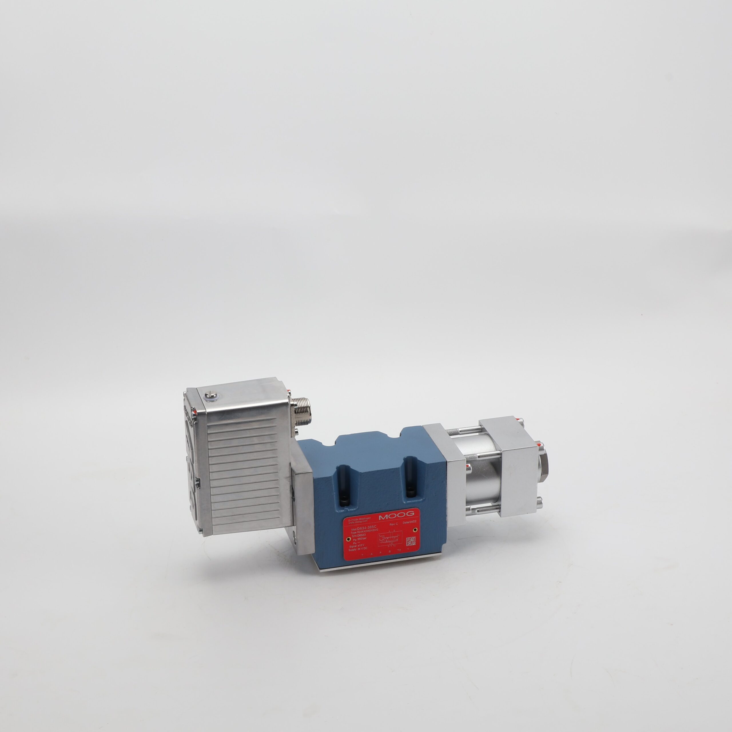 Moog D633-385C electro-hydraulic servo valve