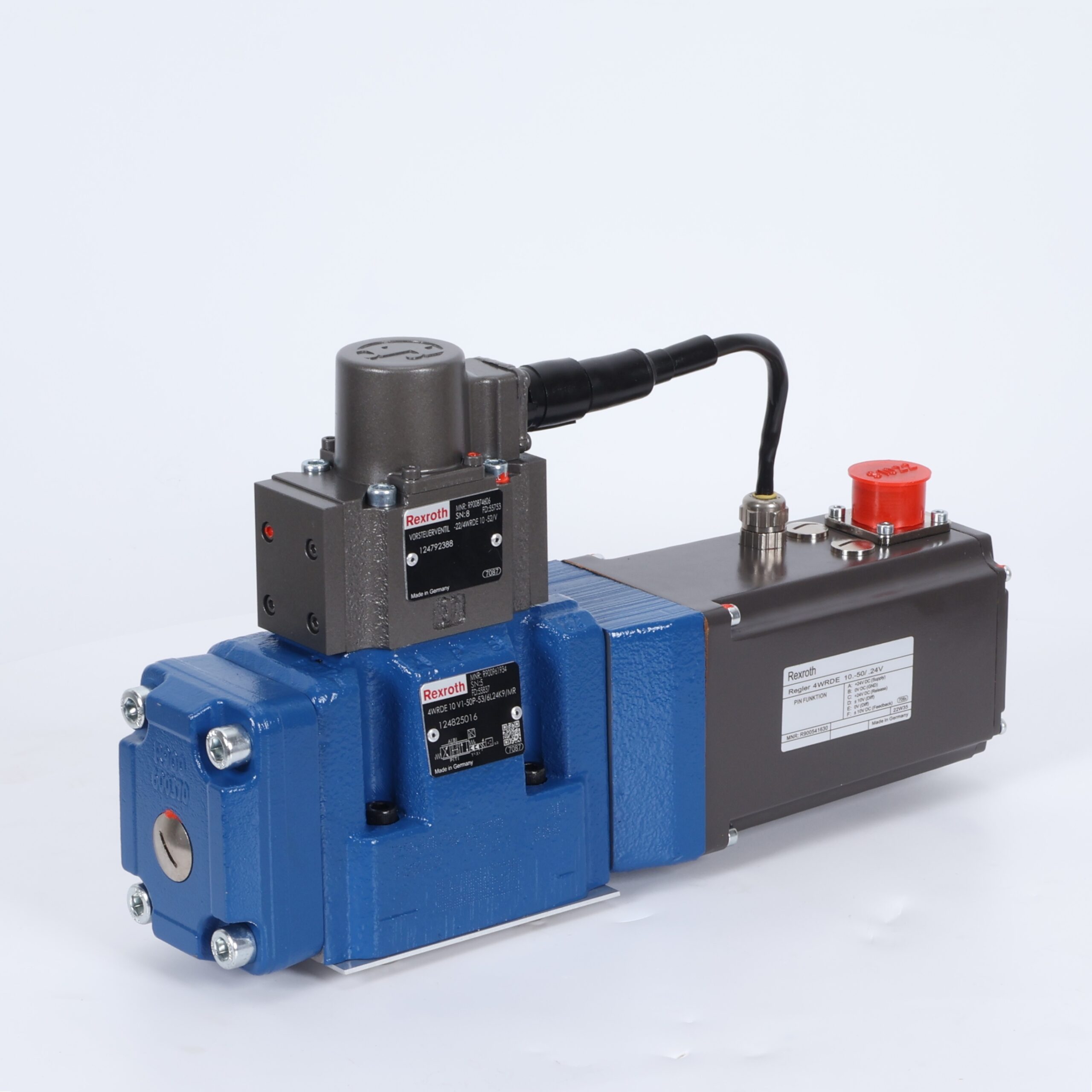 Rexroth 4WRDE Servo Valve for Precision Hydraulic Control Rexroth 4WRDE Servo Valve - Pilot Operated Directional Control Valve