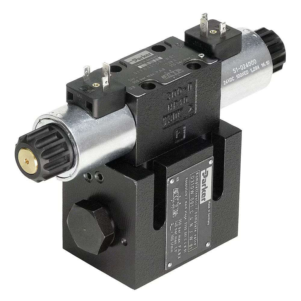 Parker D31DW Series Pilot Operated Directional Control Valve