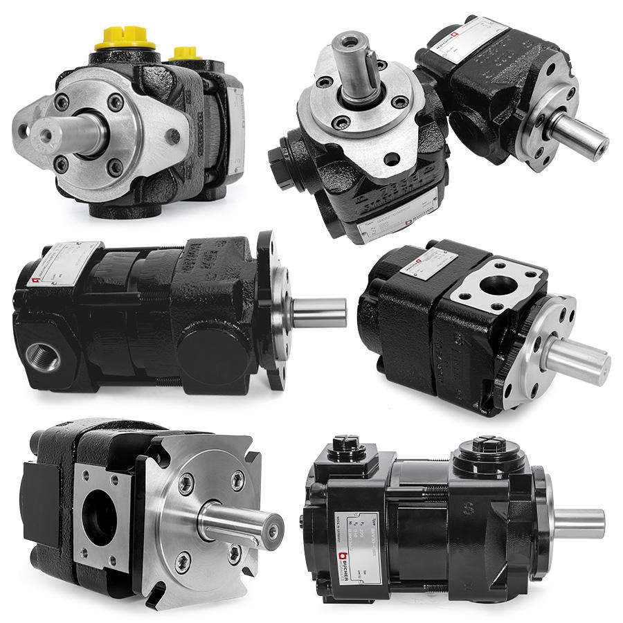 Bucher Hydraulic Gear Pump QX QXM QXV Series External Internal Pump